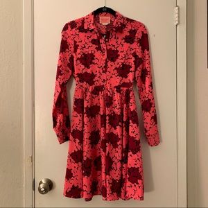 Kate Spade Bubble Dot Smocked Dress